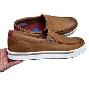 New Twisted X MCA0048 Mens Rice Husk Outsole Slip On Casual Shoes Tan size 11.5